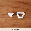 KUNNKENN 和菓子道具 蝶 生抜き 抜き型・押し型セット 蝶 ちょう | 型抜き ちょうちょ 蝶々 虫 季節 製菓用品 かわいい お菓子作り 抜き型#蝶B...