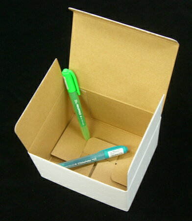 段ボール・梱包資材店 In The Boxのダンボール 段ボール「白ダンボール小箱D（145×120×97mm） 20枚」 宅急便配送｜アングル3