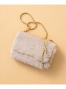 【SALE/30%OFF】フェイクファー ショルダーバッグ 23区 ニジュウサンク バッグ ショルダーバッグ ベージュ グレー ブラウン【RBA_E】【送料無料...