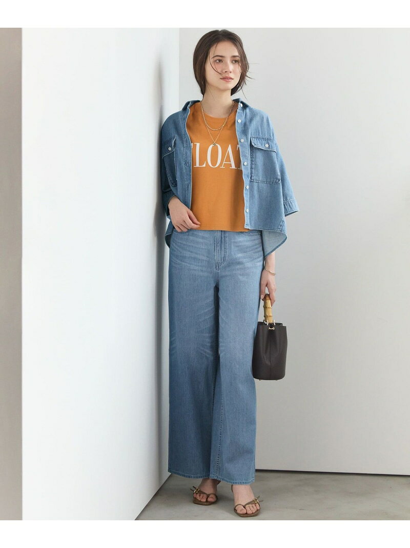 【SLOW/一部店舗限定】LIGHT DENIM ワイド パンツ 23区 L ニジュウサンク パンツ ジーンズ・デニムパンツ ブルー【送料無料】[Rakuten Fashion] 23ku-10013283 23区 楽天市場店 サンプル画像3