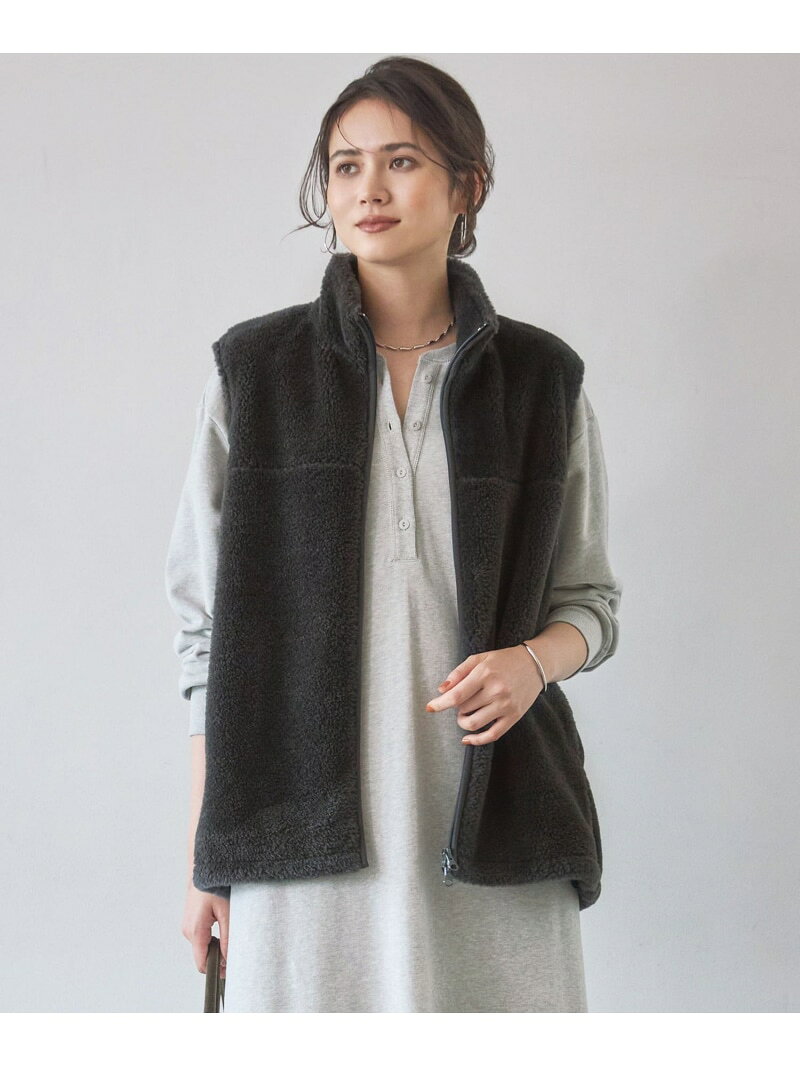 【SLOW/一部店舗限定】TISSAVELボアベスト 23区 L ニジュウサンク ジャケット・アウター その他のジャケット・アウター ホワイト【送料無料】[Rakuten Fashion] 23ku-10013950 23区 楽天市場店 サンプル画像2