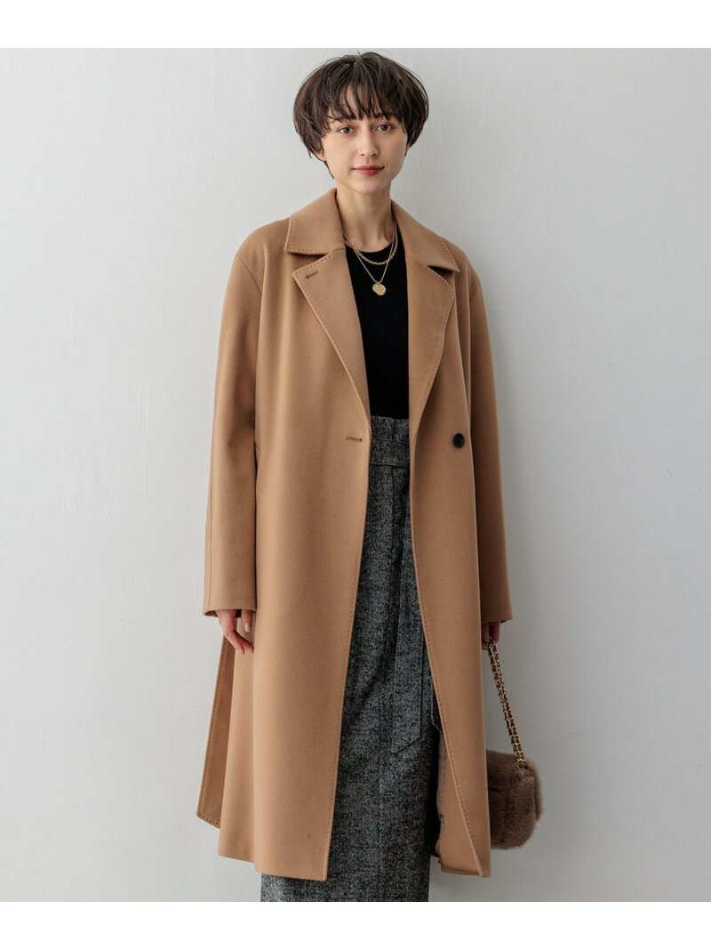 MTRカシミヤライトビーバー チェスターコート 23区 S ニジュウサンク ジャケット・アウター チェスターコート ブラック ブルー ブラウン【送料無料】[Rakuten Fashion]