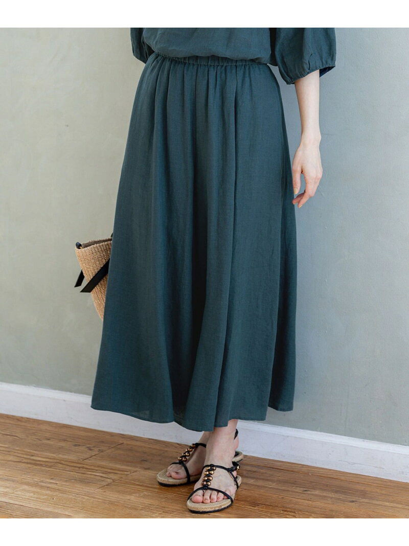 【SALE／30%OFF】【洗える】LIBECOリネン ガウチョ パンツ 23区 ニジュウサンク パンツ その他のパンツ【RBA_E】【送料無料】[Rakuten Fashion] 23ku-10011417 23区 楽天市場店 サンプル画像2