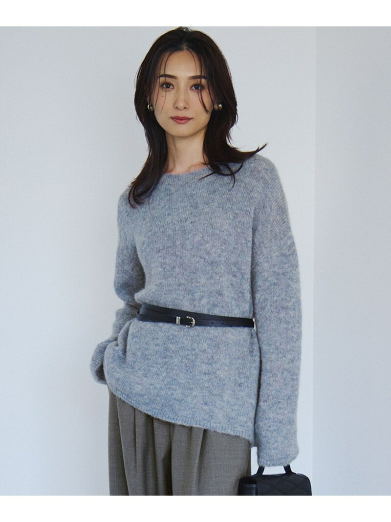 樂天商城 - 【SALE／50%OFF】ブラッシュドアルパカ ニット 23区 ニジュウサンク トップス ニット ホワイト グレー ブルー イエロー【RBA_E】【送料無料】[Rakuten Fashion]