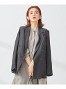 23区 アウター レディース 【SALE／50%OFF】【WEB/一部店舗限定】LIBECO THICK ダブル前 ジャケット 23区 ニジュウサンク ジャケット・アウター テーラードジャケット・ブレザー ブラック ホワイト ベージュ【RBA_E】【送料無料】[Rakuten Fashion]