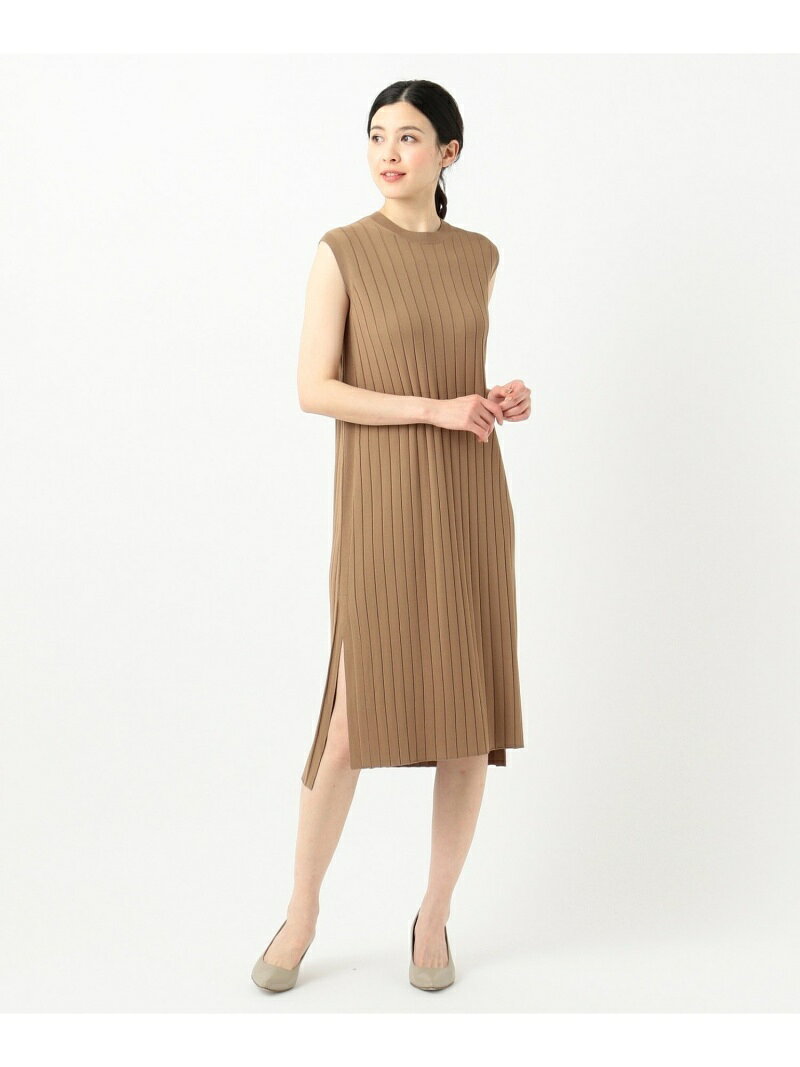 交換無料 Fashion Sale 30 Off レーヨンポリエステルストレッチ ワイドリブ ワンピース 23区 L ニジュウサンク ワンピース 半袖 ワンピース ブラック ブラウン Rba E 送料無料 限定価格セール Indiatribune Com