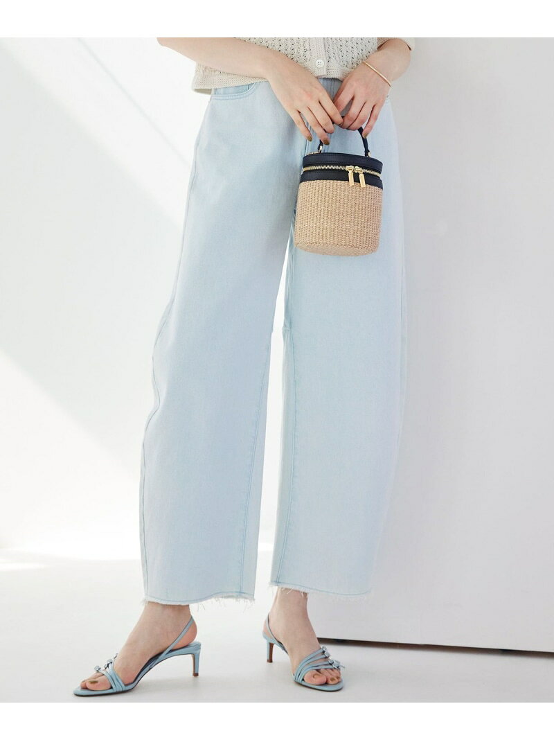 樂天商城 - 【SLOW/一部店舗限定】SLOW DENIM カーヴィーデニム 23区 ニジュウサンク パンツ ジーンズ・デニムパンツ ブルー【送料無料】[Rakuten Fashion]