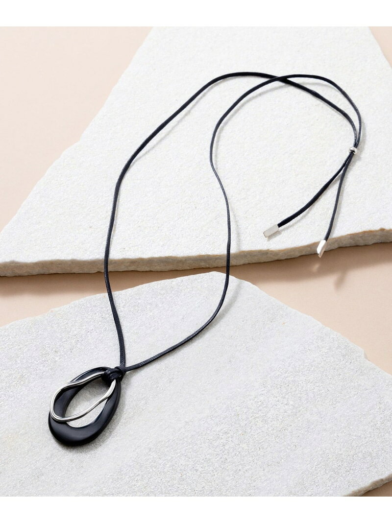 【CLASSY.6月号掲載】ホーンリング ネックレス 23区 ニジュウサンク アクセサリー・腕時計 ネックレス ホワイト ベージュ ブラック【送料無料】[Rakuten Fashion] 23ku-10009013 23区 楽天市場店 サンプル画像3