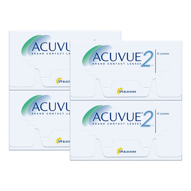 2ウィークアキュビュー ×4箱セット コンタクトレンズ 2week コンタクト 2ウィーク 2週間使い捨て ジョンソン・エンド・ジョンソン