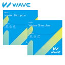 WAVEワンデー ウォータースリム plus 30枚入り ×2箱セット WAVE コンタクト コンタクトレンズ クリア 1day ワンデー 使い捨て ソフト 送料無料 ウェイブ 高含水