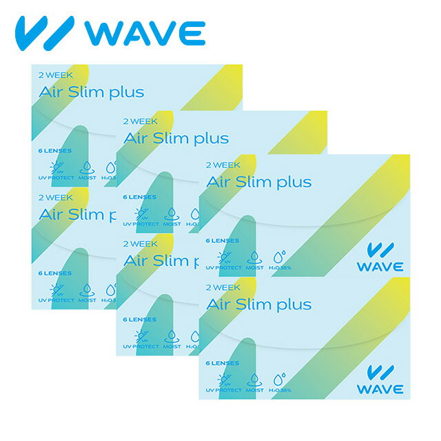 WAVE 2ウィーク エアスリム plus 6枚入り ×6箱