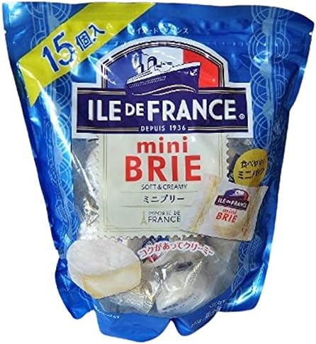 楽天24EXPILE DE FRANCE イル・ド・フランス ミニブリーチーズ 1袋 25g×15個 チーズ 冷蔵 おつまみ おやつ コストコ 送料無料