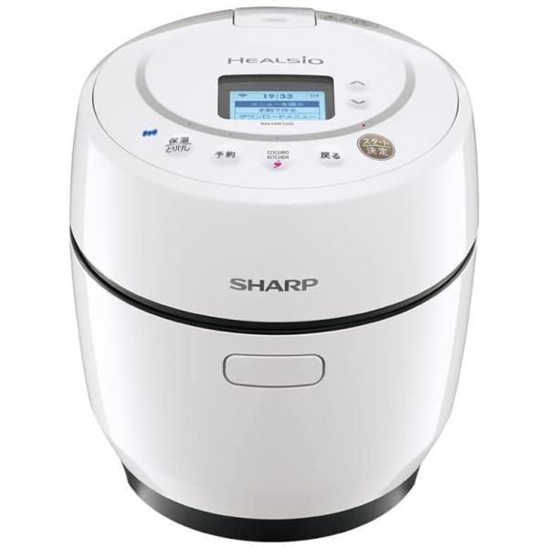 Rakuten - [KN-HW10G-W] シャープ ヘルシオ ホットクック ホワイト 電気調理鍋 無水鍋 1.0L 1~2人用
