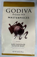 GODIVA ゴディバ マスターピース ダークハート XLバッグ 54ピース 421g 送料無料