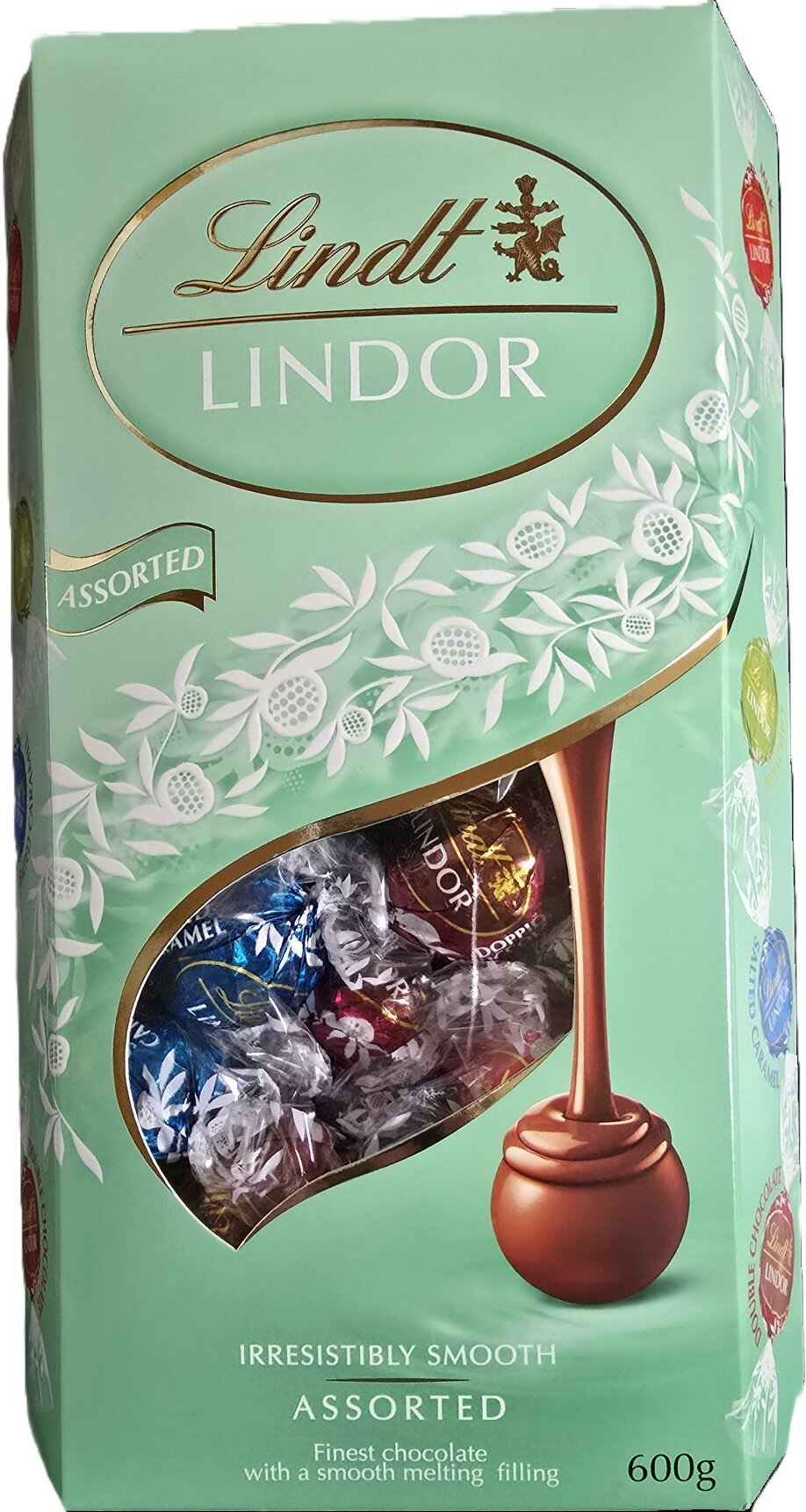 【選べるリンツアソート】ゴールド600g・ピンク・ダーク・グリーン・プラリネ・ゴールド500g・ゴールド1kg (袋)・レッド・ピスタチオ 500g