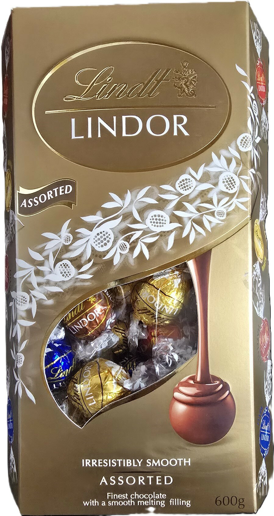 【選べるリンツアソート】ゴールド600g・ピンク・ダーク・グリーン・プラリネ・ゴールド500g・ゴールド1kg (袋)・レッド・ピスタチオ 500g