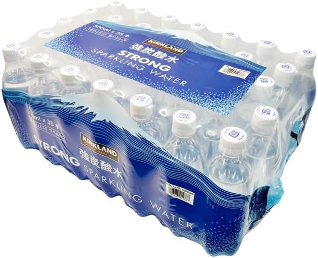 カークランド 強炭酸水 ラベルレス 500ml ×35本