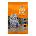 カークランドシグネチャー 成猫 子猫用 8kg サーモン ポテト 送料無料 コストコ Kirkland Signature Natures Domain Cat Dry Food Adult Kitten 8kg Salmon Potato