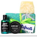 ラッシュ ギフト 送料無料！LUSH ラッシュ Refresh ボヘミアンソープ＆Dirty スプリング ウォッシュシャワージェル＆ヴィーナス誕生のセットギフト ショッパー同梱