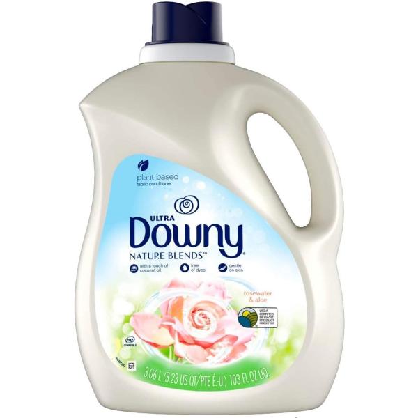 DOWNY NATURE BLEND 3.06L ダウニー ネイチャー ローズウォーター アロエ 柔軟剤 送料無料！