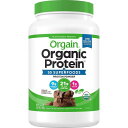 楽天24EXPコストコ　大人気商品　ベストセラー　ORGAIN Orgain Organic Protein Plant-Based Powder, オーガニック プロテイン クリーミーチョコレートファッジ 1242g チョコレート オルゲイン　送料無料