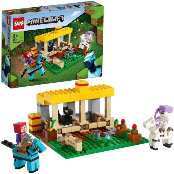 レゴ LEGO 21171 マインクラフト 馬小屋 おもちゃ テレビゲーム 動物 どうぶつ 男の子 女の子 8歳以上 送料無料