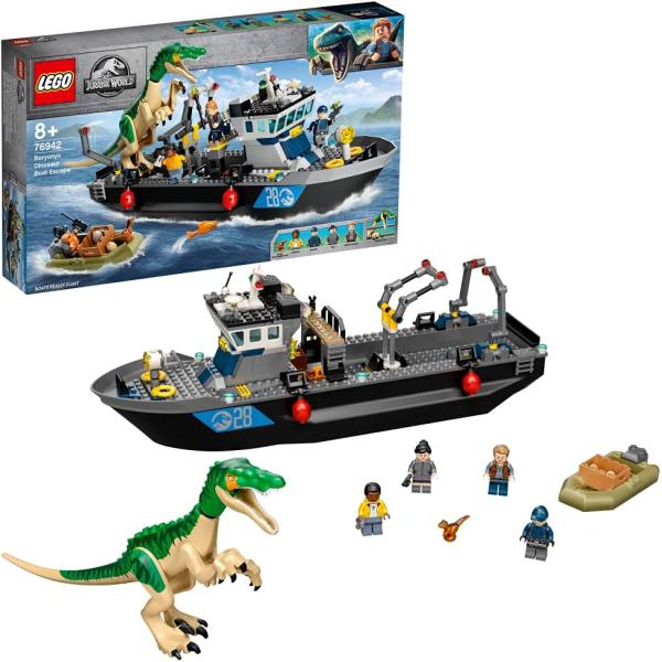 レゴ ジュラシック・ワールド（売れ筋ランキング） レゴ(LEGO) 76942 ジュラシック・ワールド バリオニクスの水上脱出 送料無料