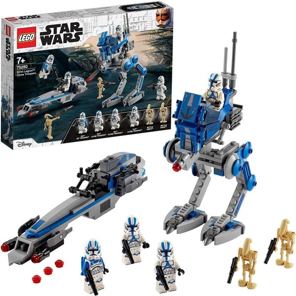 レゴ(LEGO) 75280 スターウォーズ クローントルーパー 501部隊 おもちゃ ブロック プレゼント 戦隊ヒーロー 男の子 7歳以上 送料無料 1