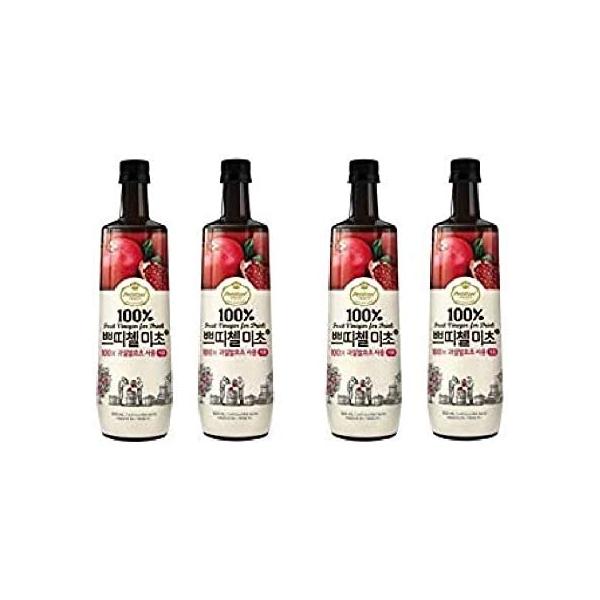 送料無料！【4本セット】美酢（ミチョ）ザクロ酢 900ml 4本セットのサムネイル
