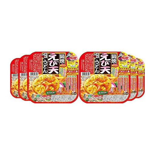 【6個セット】鍋焼えび天うどん 220g×6個 五木食品 【6個セット】鍋焼えび天うどん 220g×6個 五木食品