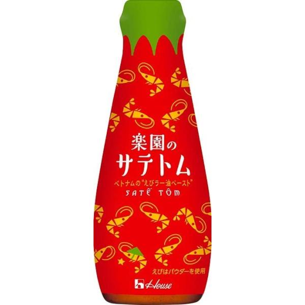 送料無料！ハウス食品 楽園のサテトム ベトナムのえびのラー油ペースト 万能調味料 調味料のサムネイル