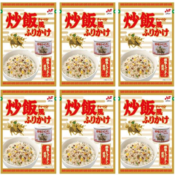 在庫限り 訳あり 賞味期限24.2.15 【11袋セット】ニチフリ食品 炒飯風ふりかけ 創味シャンタン使用(20g*12袋セット) 送料無料