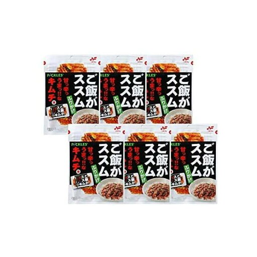 【6袋セット】 ご飯がススムキムチ味 ふりかけ 20g×6 【6袋セット】 ご飯がススムキムチ味 ふりかけ 20g×6