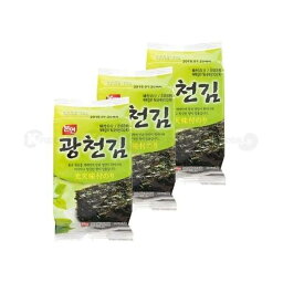 箱売り ボンヨンフーズ 光天 味付けのり （カット） お弁当のり 韓国海苔 箱売り 1BOX（3P×24袋） 韓国産　並行輸入品　送料無料