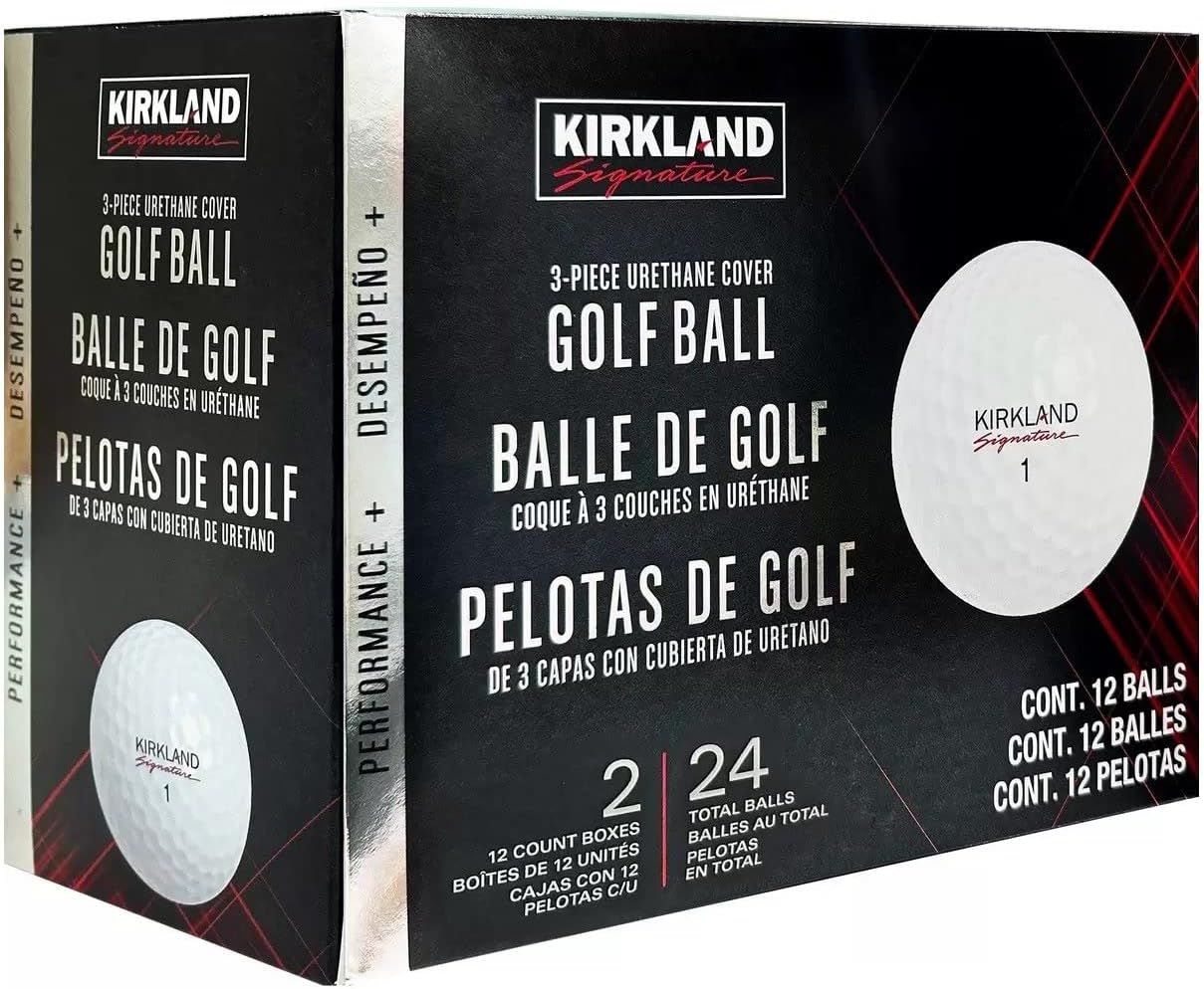 目玉商品 ゴルフボール 3ピース パフォーマンスプラス コストコ COSTCO KIRKLAND カークランド 2ダース （ 24個 ） スリーピース ウレタンカバー ゴルフ ゴルフ用品 ソフト ボール V3.0 1654518