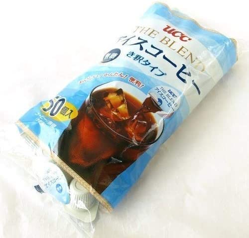 【2個セット】UCC THE BLENDアイスコーヒーポーション(無糖希釈タイプ) 50P ×2袋 インスタント(ポーション)2個セット 送料無料！