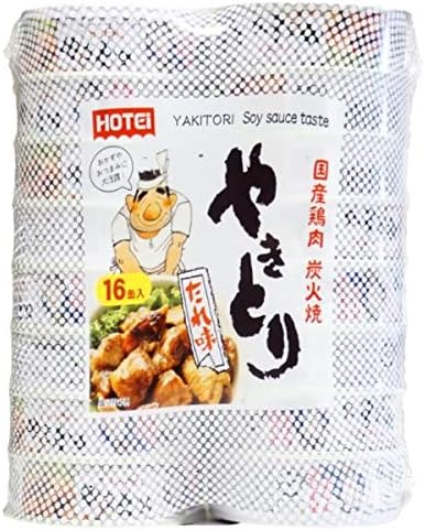 送料無料!ホテイフーズ やきとり 缶 たれ味 75g x 16P 長期保存 備蓄 非常食 おつまみ
