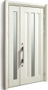 リフォーム用玄関ドア リシェント3 親子ドア ランマなし 41N型 高断熱仕様 W1153～1361×H2046～2356mm リクシル/LIXIL 工事付対応可能 特注 玄関ドア