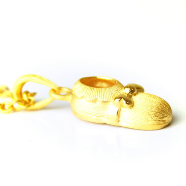 24K 純金 ベビー 靴 シューズ ペンダント レディース 女性 イエローゴールド プレゼント 誕生日 贈物 24金 ジュエリー アクセサリー ブランド プリマゴールド PRIMAGOLD K24 送料無料