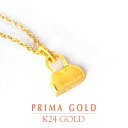 楽天純金PRIMAGOLDオフィシャル店24K 純金 ペンダントネックレス 鞄 チャーム レディース 女性 イエローゴールド シルバー925 チェーン 24金 ジュエリー アクセサリー ブランド 可愛い プリマゴールド PRIMAGOLD K24 送料無料