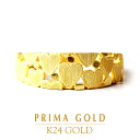ハート 24K 純金 透かし模様 ハートリング 指輪 24金 K24 ゴールド レディース プレゼント 贈り物 女性 PRIMAGOLD プリマゴールド ジュエリー アクセサリー ブランド 送料無料