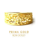 プリマゴールド 24K 純金 マーガレット フラワーリング 指輪 24金 K24 ゴールド 花　レディース プレゼント 贈り物 女性 PRIMAGOLD プリマゴールド ジュエリー アクセサリー ブランド 送料無料