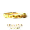 プリマゴールド 24K 純金 黄金の糸 リング 指輪 24金 K24 ゴールド エレガント レディース プレゼント 贈り物 女性 PRIMAGOLD プリマゴールド ジュエリー アクセサリー ブランド 送料無料