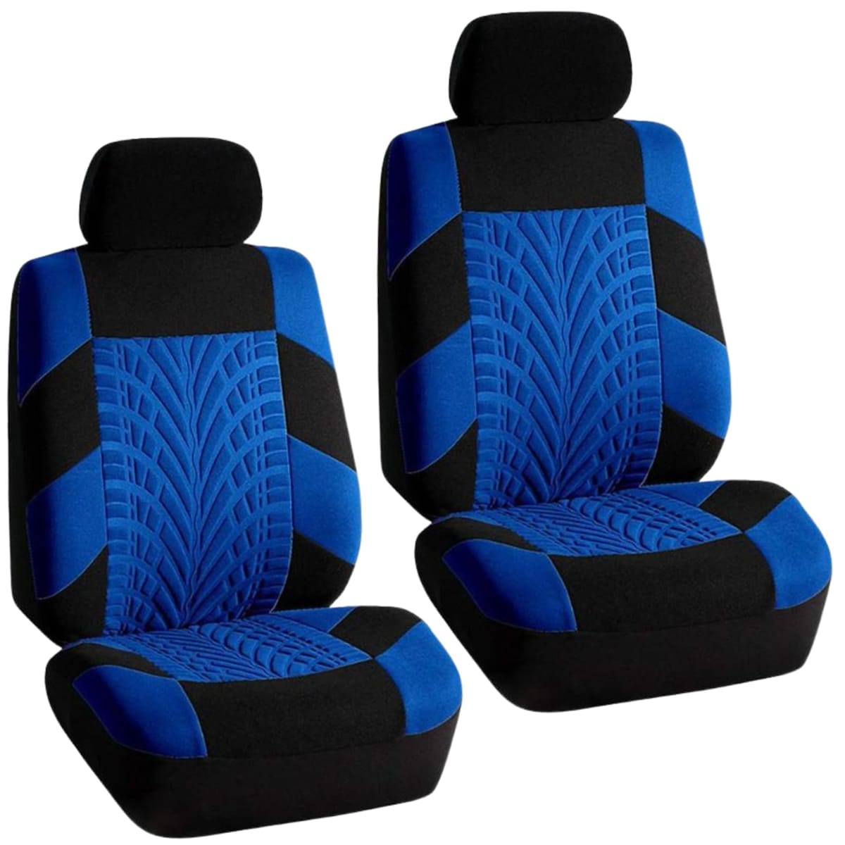 LUCKLINK シート カバー 車 汎用 2個 セット 前 座席 フロント