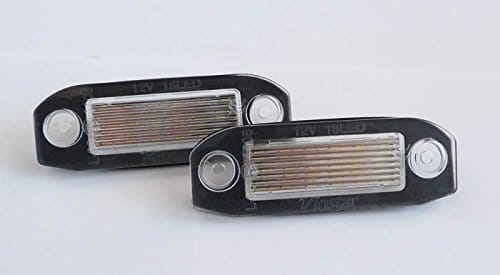 hotimp® VOLVO ボルボ 互換品 LED ライセンス灯 ナンバー灯 発光色：白 C70 2006- S40 2004- S60 2011- S80 2007- V50 2004- V60 2011- V70 2008- XC60 2009- X