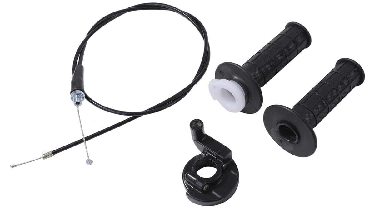 ハイスロットル セット キット ハイスロ ビッグ キャブレター アクセル ワイヤー 120cm ケイヒン PWK OKO KOSO 21 24 28 30 32 33 34 35 38 等 カスタム パーツ 汎用品