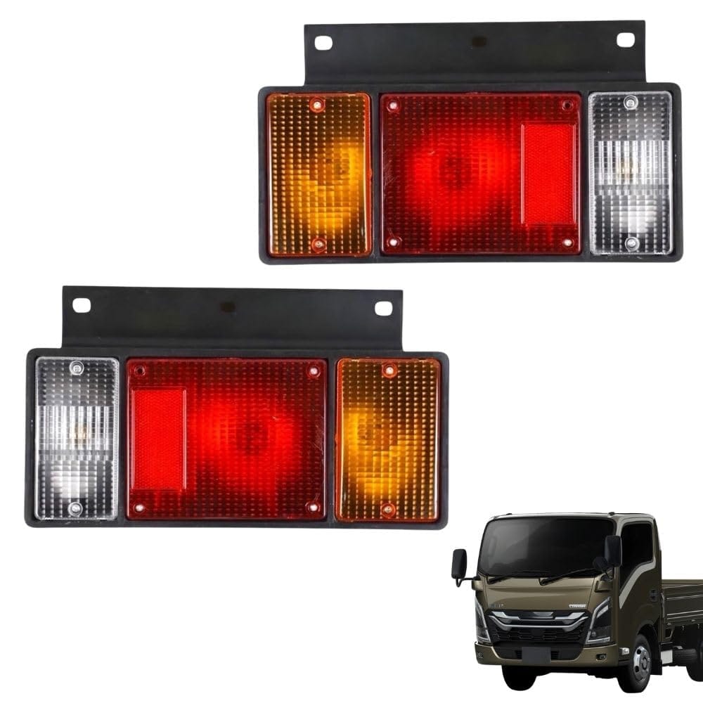 MORASTYLE いすゞ エルフ テールランプ 24V 3連 左右セット NEW PM 07 純正タイプ 社外品