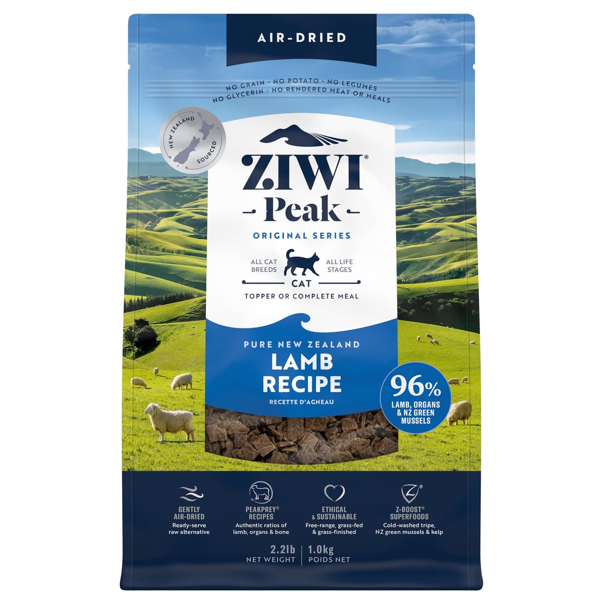 ZIWI �����ɥ饤����åȥա��� ��� 1kg ������
