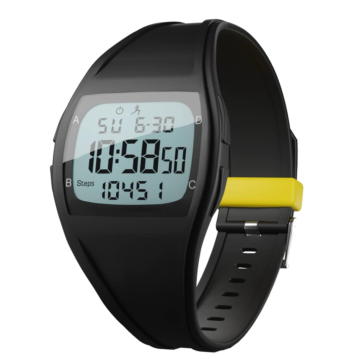 【日本国内試験済・誤差3％未満】歩数計付き腕時計 シニア向け ウォーキングウオッチ 振動アラーム 目覚まし時計 防水機能 Amain