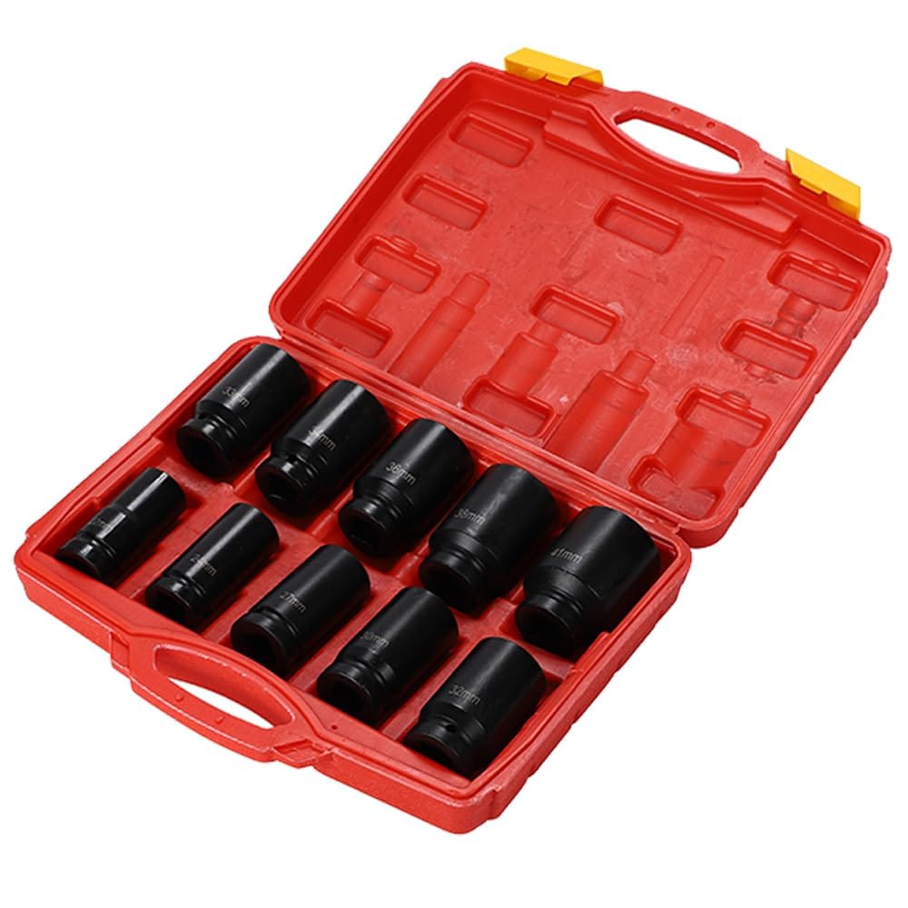 インパクト ソケット セット 差込角 3/4インチ ディープソケット ハブロックナット 22mm 24mm 27mm 30m..